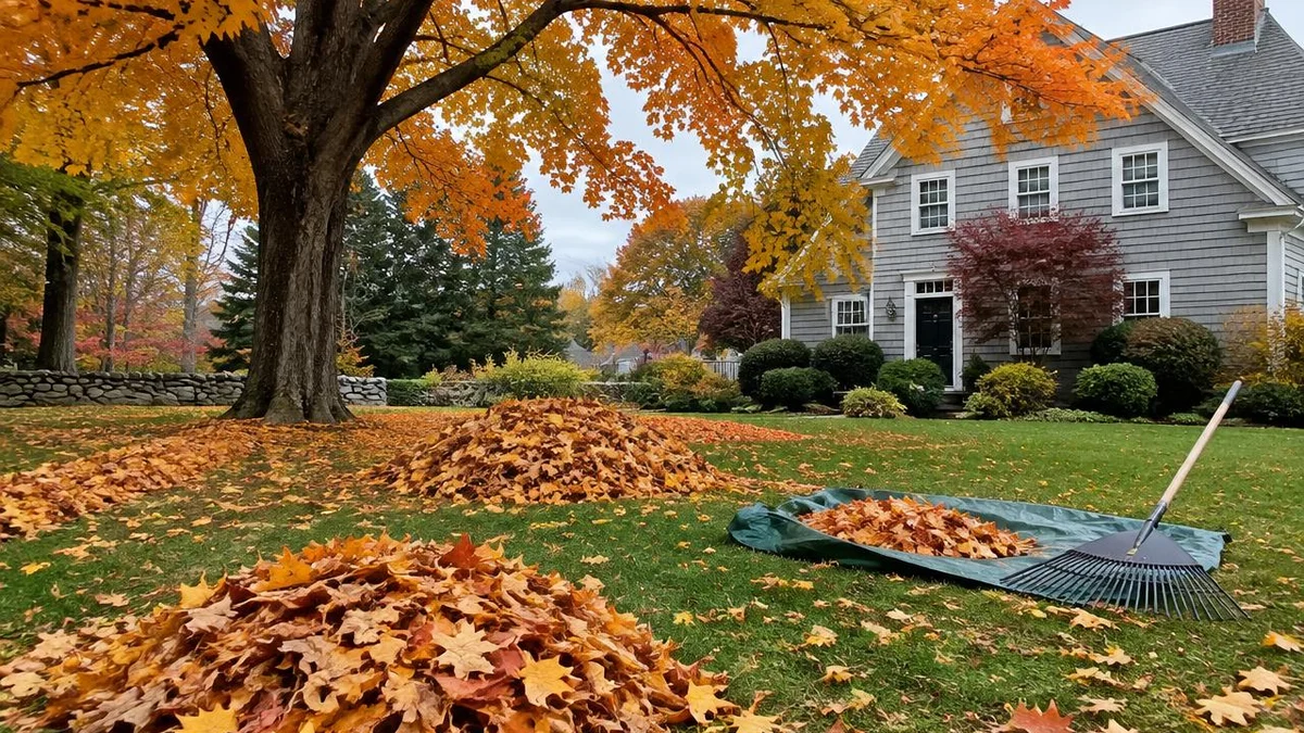 Natural Leaf Mulch Area (Leave the Leaves)